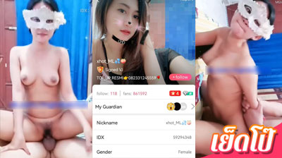 คลิปหลุดmlive น้องxhot_ML idx-59294348  สาวสวยตัวเล็กไลฟ์สด ขย่มเย็ดพี่เทพ เจอจับเย็ดท่าหมาแบบจุกๆหี ยิ่งดูยิ่งเงี่ยนตาม
